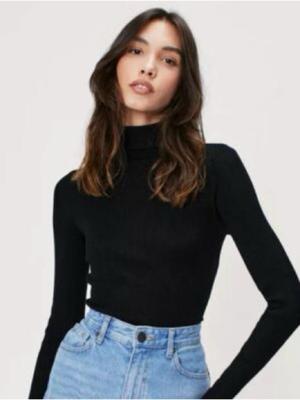 Pull and bear knit turtle neck